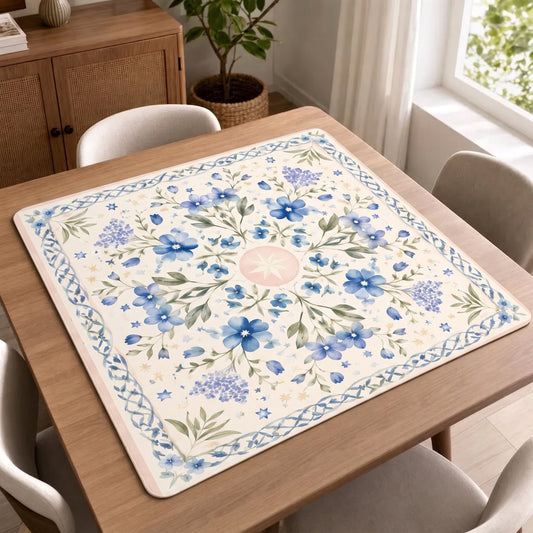 Blue Porcelain – American Mahjong mat
