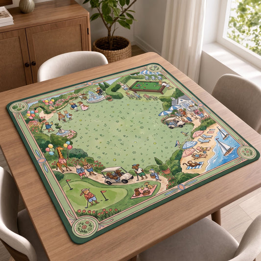 Storybook Fairway – American Mahjong mat