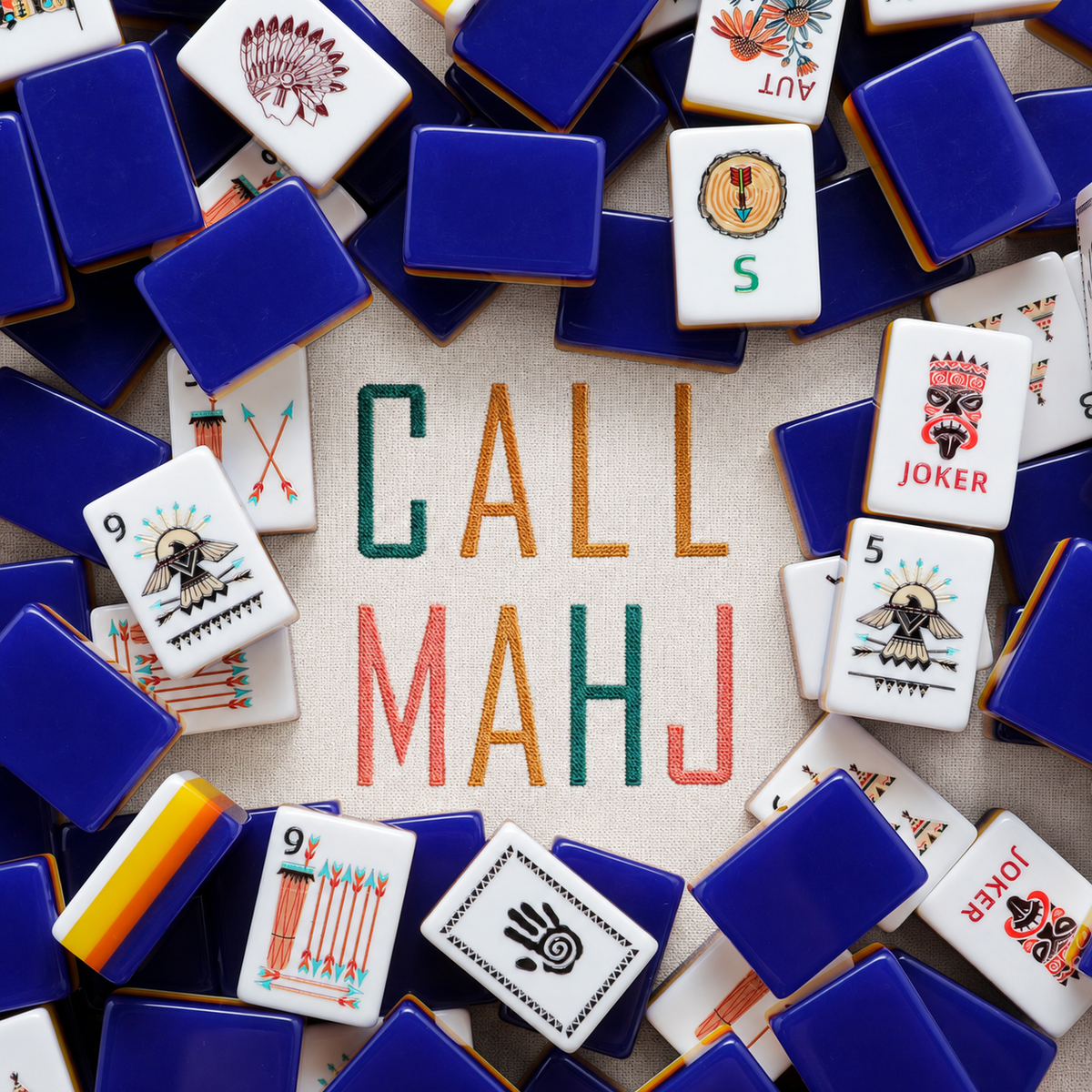 Native Spirit – American Mahjong tile set