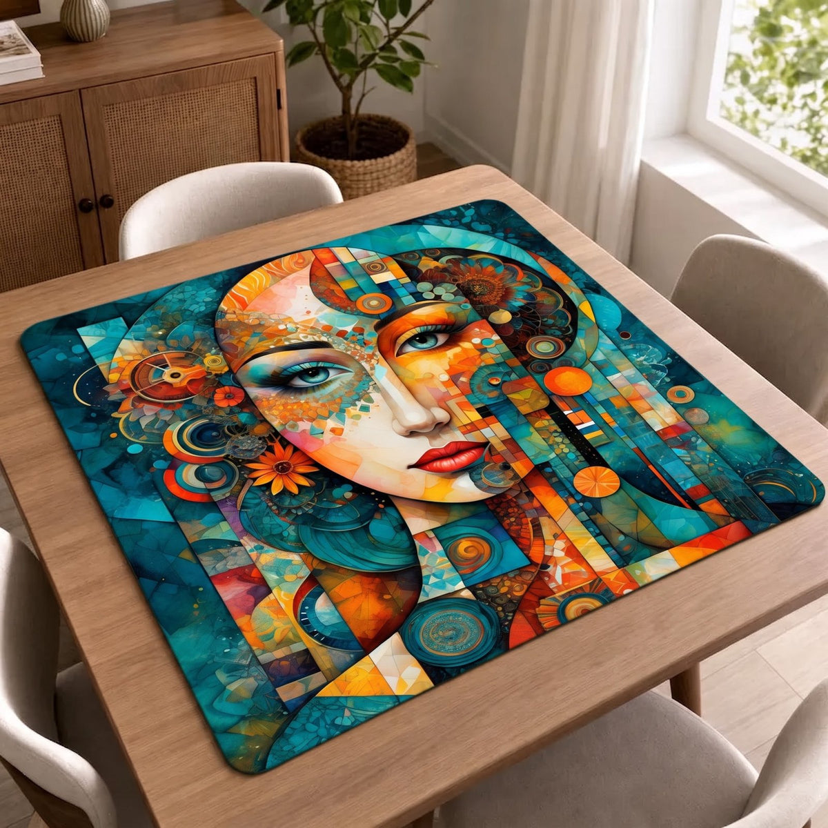 Prism Portrait – American Mahjong mat