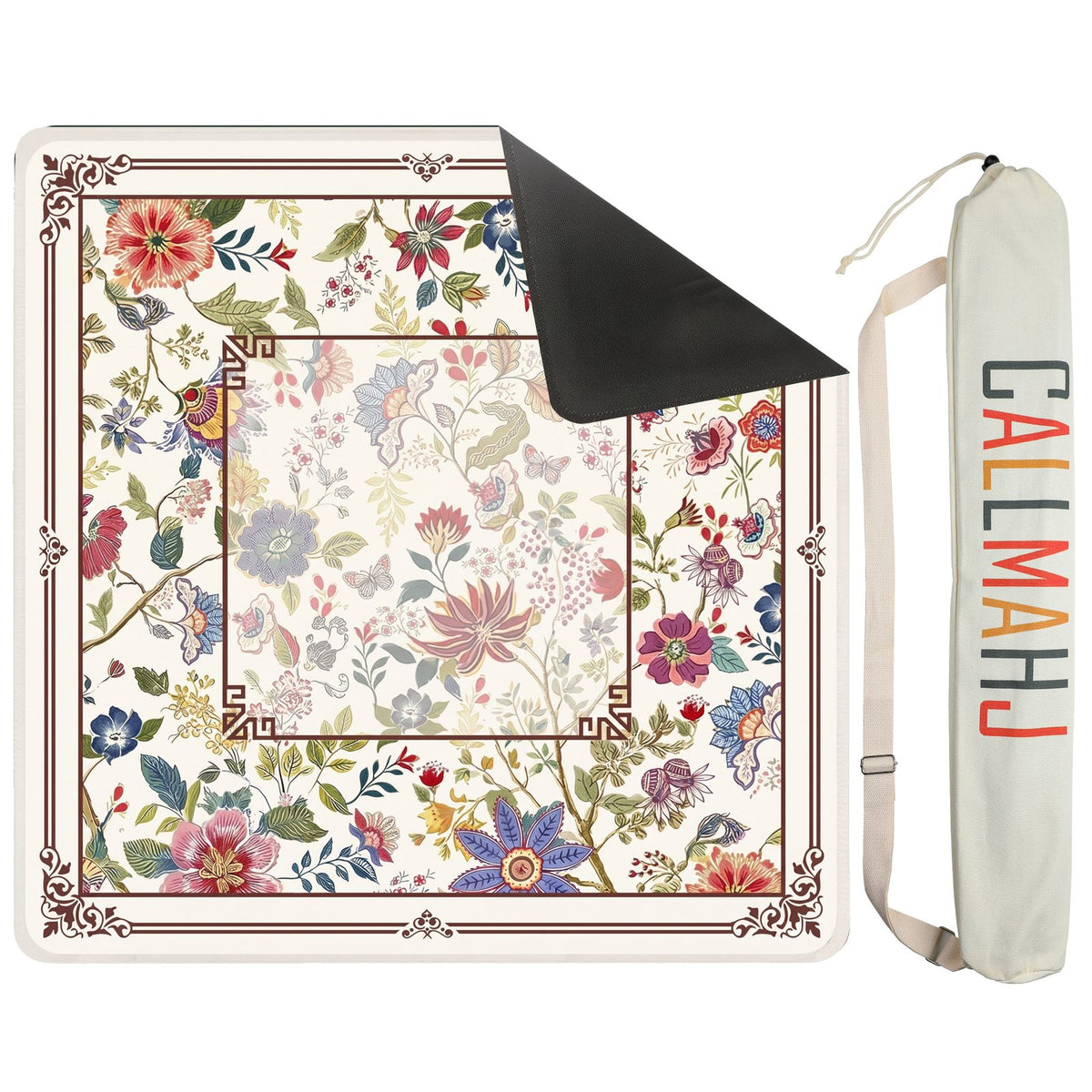 Heritage Floral – American Mahjong mat