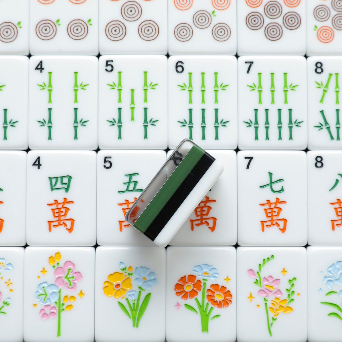 Midnight Gold – American Mahjong tile set