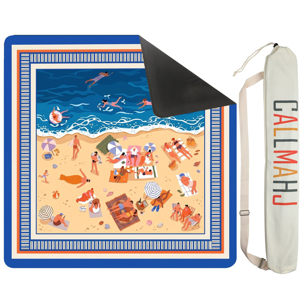 Blue Coast – American Mahjong mat
