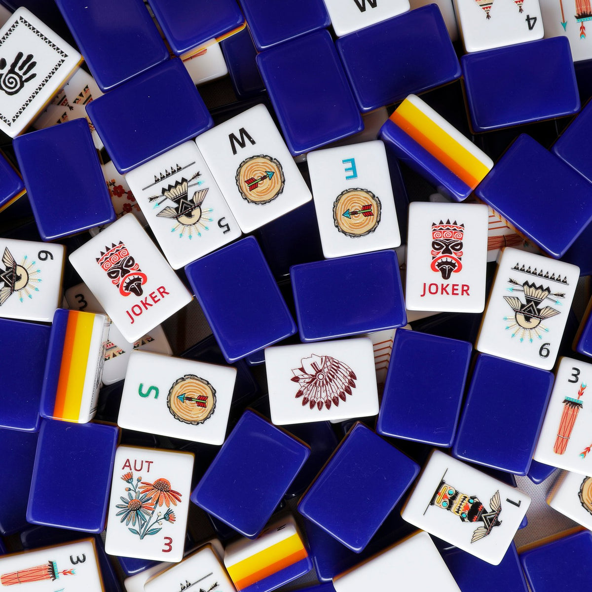 Native Spirit – American Mahjong tile set