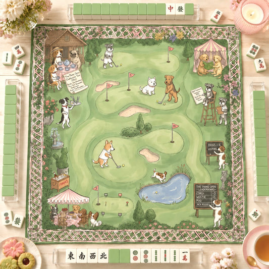 Meadow Escape – American Mahjong mat