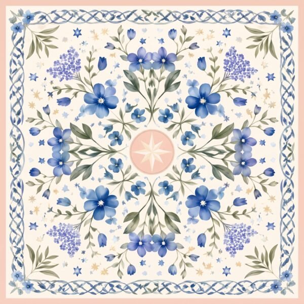 Blue Porcelain