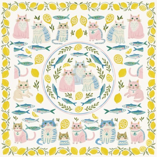 01 Lemon Cat Social