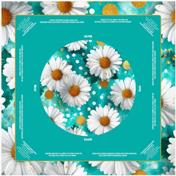 Turquoise Daisy Glow