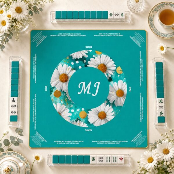 Turquoise Daisy Glow