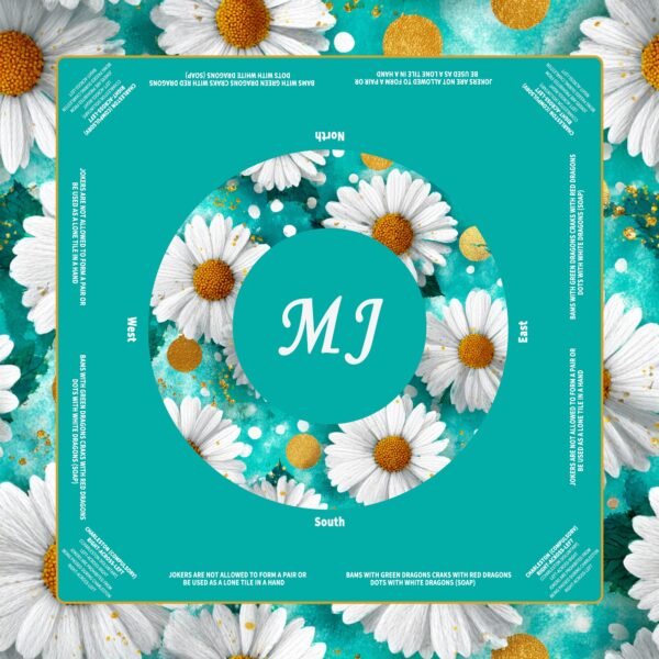 Turquoise Daisy Glow